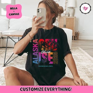 Alaska Cruise Shirt 2025 Family Matching Cruise Squad Alaska Sweatshirts Custom Family Cruise Shirts Cruising Together Alaska Vacation Shirt