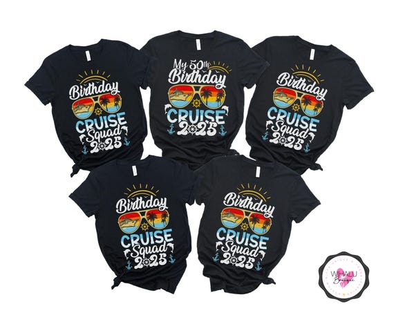 Bdaz Birthday Cruise Squad T-Shirt Group Couple Matching Bdaz Birthday Cruise Squad T-Shirt Group Couple Matching
