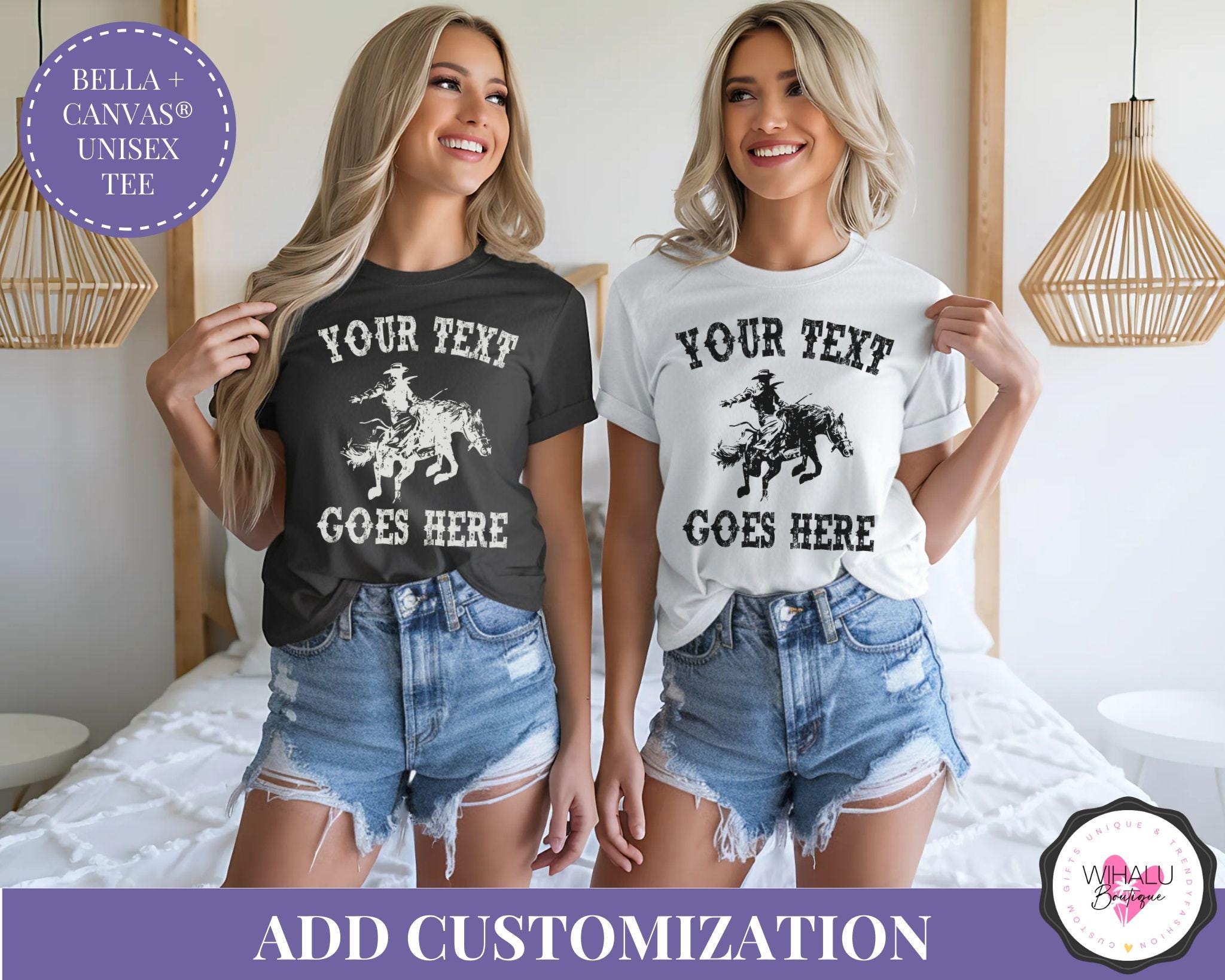 Custom Cowgirl Shirt Country Concert Outfit Country Music Shirt Horse Shirt Western Trendy Graphic Tee Women Rodeo Tshirt Cowboy Graphic Tee