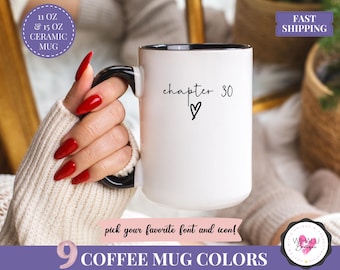 30th birthday mug custom 30 birthday gift for her personalized birthday mug in my thirties era cup chapter 30 mug 30th gift for christmas