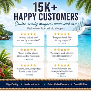 Custom Cruise Door Magnet Personalized Magnet Cruise Ship Custom Door Decoration Cruise Door Sign image 9