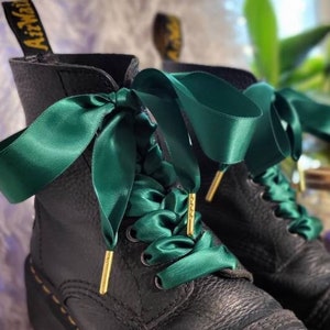 Shoe Laces 140cm Ribbon Satin Laces Etsy