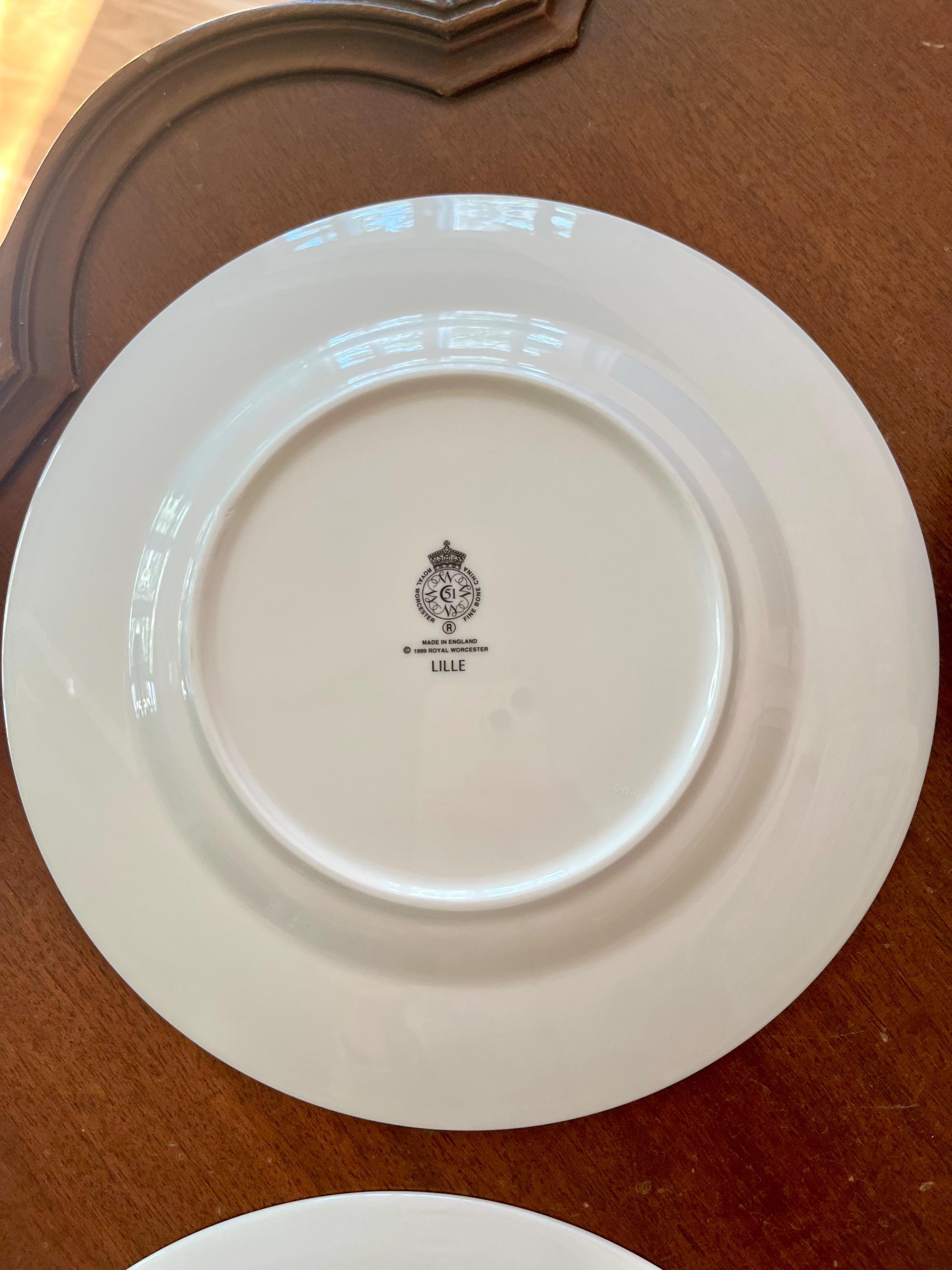 Set of 4 Royal Worcester 9” China Plates - Etsy