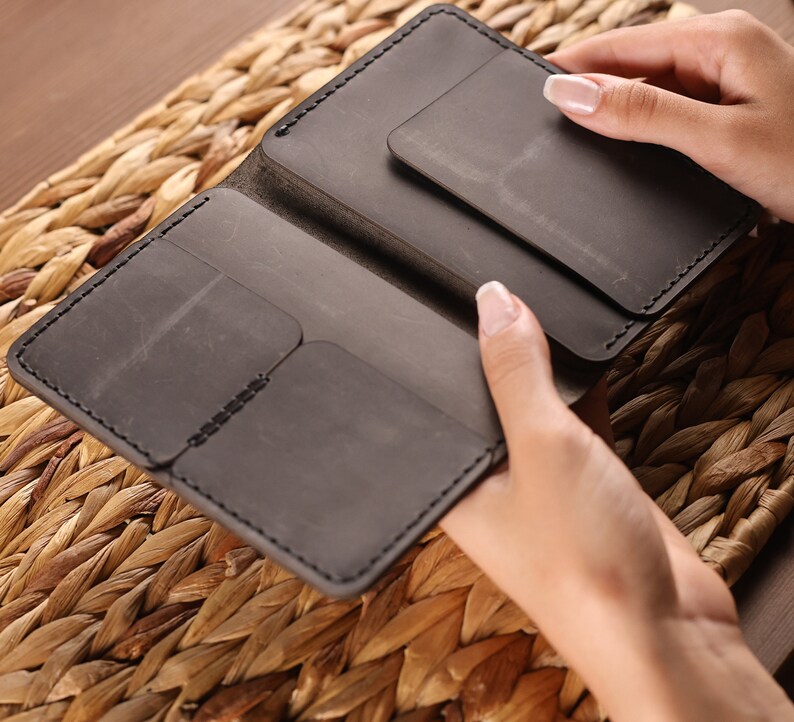 Leather Passport Cover Personalized, Passport Wallet Case, Travel Gift