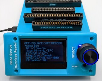 Open Source Cartridge Reader (Sanni HW5 Rev5) with vSelect + RTC