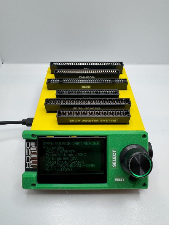 OSCR Open Source Cartridge Reader - Dump Roms, Backup Saves, Flash
