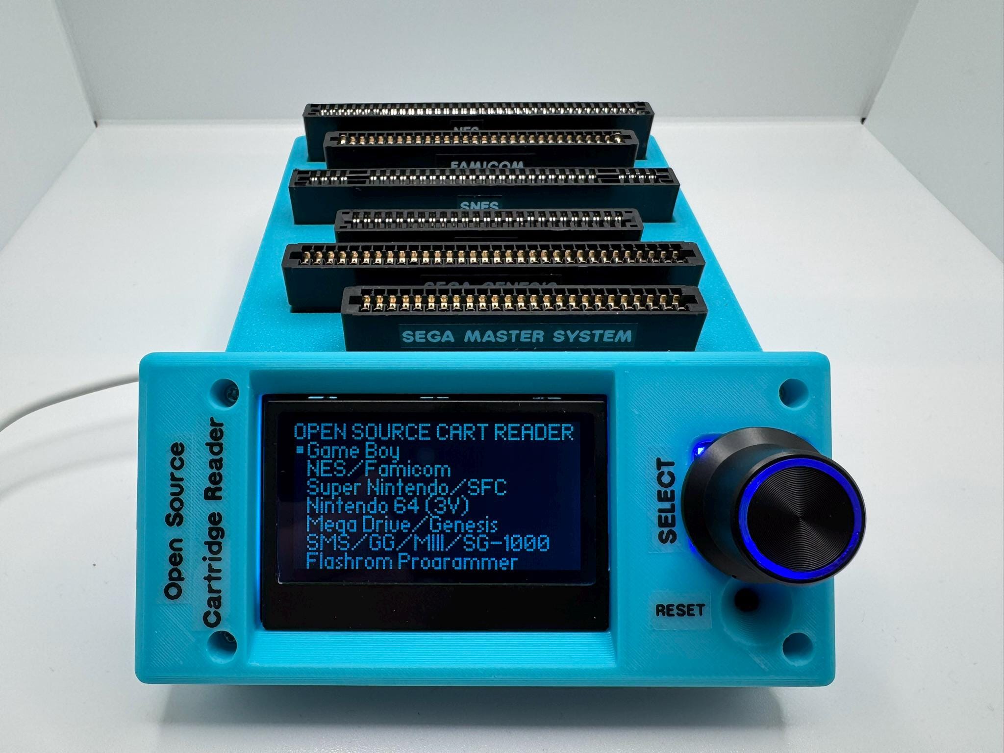 その他 CartReader V5 Vselect RTC Open Source Cartridge Reader (OSCR) HW5 Rev5 With Vselect + RTC