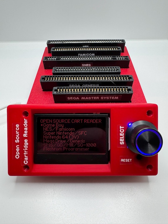 Open Source Cartridge Reader (OSCR) HW5 Rev5 With Vselect + RTC