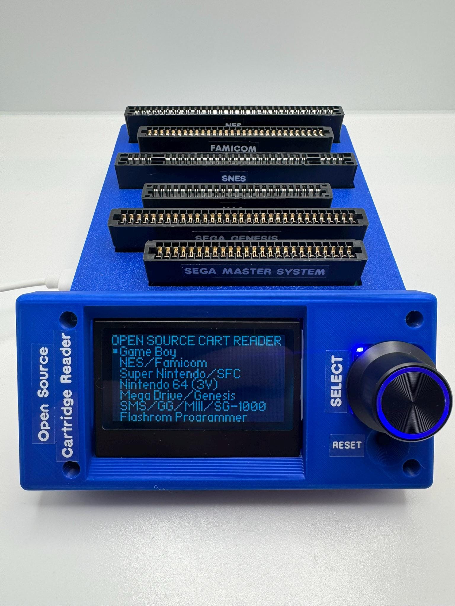 Open Source Cartridge Reader (OSCR) HW5 Rev5 With Vselect + RTC