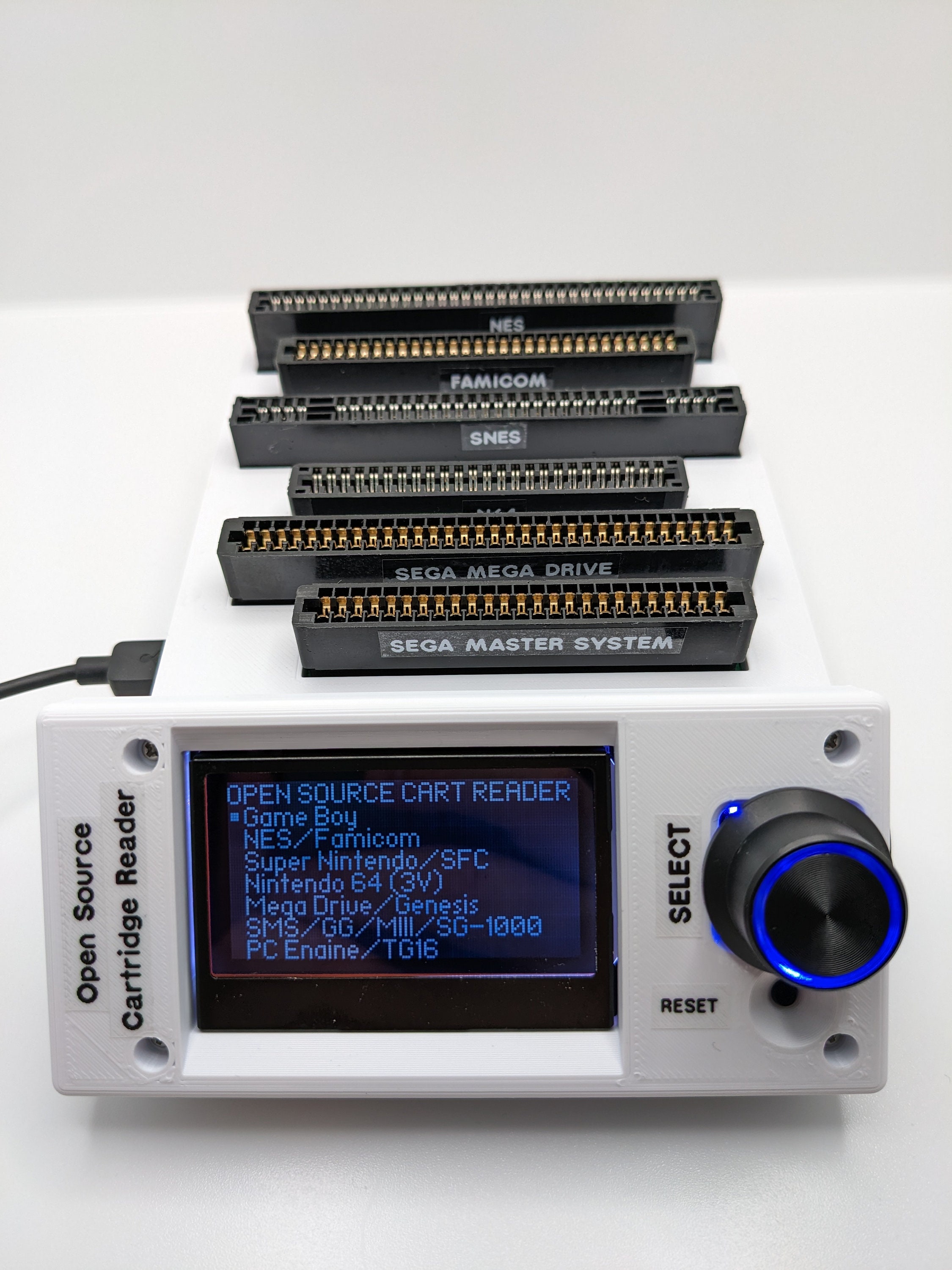 Open Source Cartridge Reader (OSCR) HW5 Rev5 With Vselect +