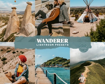 Wanderer Lightroom Presets - Rich Vibrant Earthy Presets, Travel Presets, Vivid Outdoor Presets, Wanderlust Presets - Mobile & Desktop