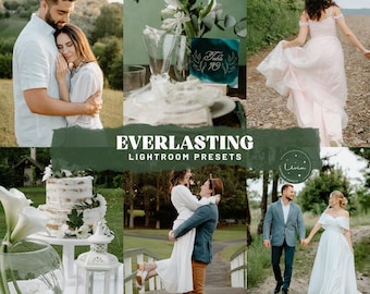 Everlasting Lightroom Presets - Natural Light Presets, Romantic Wedding Presets, Vivid Bridal Presets, Portrait Presets - Mobile & Desktop