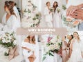 AIRY WEDDING Lightroom Presets - Bright Clean Natural Filters for Couples, Bridal and Engagement Photography - Mobile & Desktop