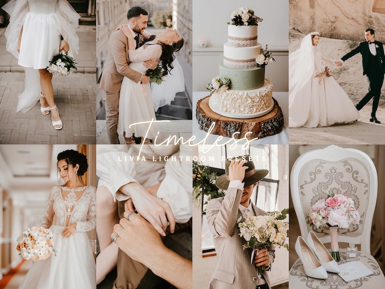 TIMELESS Lightroom Presets, Wedding Presets, Engagement Presets, Photographers Presets, Maternity Pregnancy Presets, Desktop & Mobile image 1