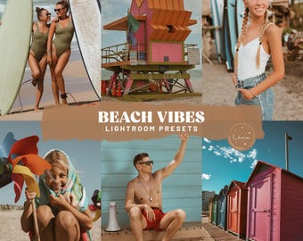 Beach Vibes Lightroom-presets - Sunkissed Summer-presets, strandpresets, Rich Travel-presets, eilandvakantie-presets - mobiel en desktop