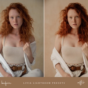 BOHO CREAM Lightroom Presets, Bohemian Creamy Moody Presets, Warm Presets for Indoor and Outdoor Photography, Boho Filters, Mobile & Desktop image 2