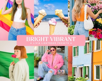 Vibrant Lightroom Presets, Color Pop Filters for Lifestyle and Travel Bloggers Photography (Mobile & Desktop)
