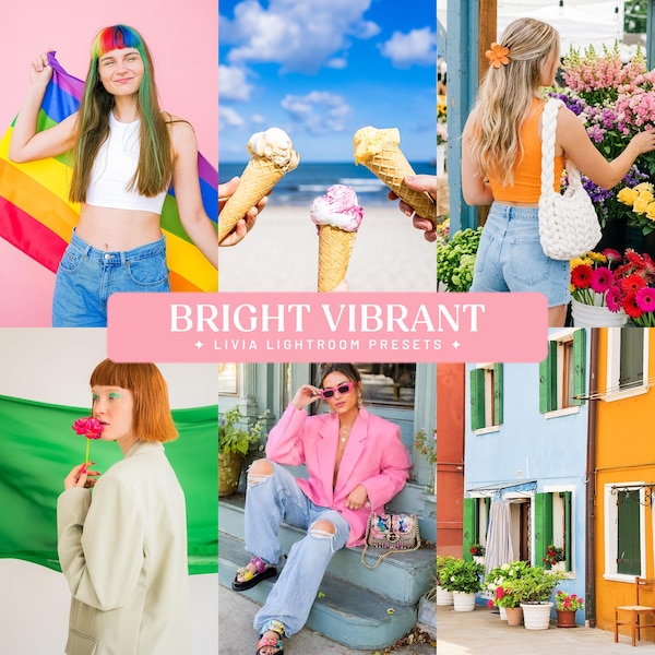 Levendige Lightroom-presets en Color Pop-filters voor lifestyle- en reisbloggers (mobiel en desktop)