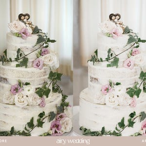 Luftige Lightroom-Presets für Hochzeiten, helle und luftige Presets für die Hochzeitsfotografie, strahlende Braut-Presets, klare und natürliche Filter (Mobil & Desktop) Bild 4