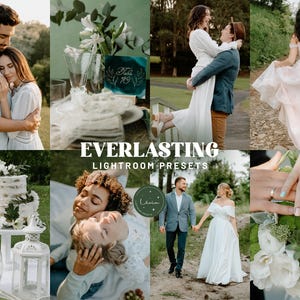 EVERLASTING Lightroom Presets, Natural Presets for Wedding, Engagement Photography, Wedding Presets, Couples Presets, Mobile & Desktop