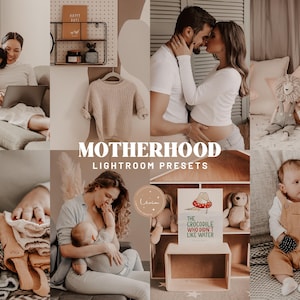 MOTHERHOOD Lightroom Presets, Maternity Presets, Newborn Baby, Kids Presets, Pregnancy Presets, Mommy Blogger Filters, Mobile & Desktop