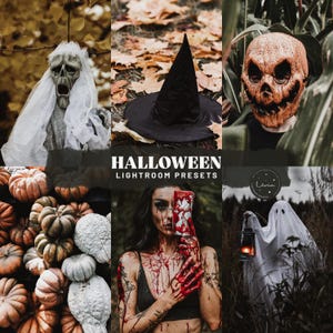Ajustes preestablecidos de Halloween en Lightroom: ajustes espeluznantes para fotografía de Halloween, ajustes preestablecidos de otoño, filtros de terror y ajustes preestablecidos de fantasmas (para dispositivos móviles y computadoras de escritorio)