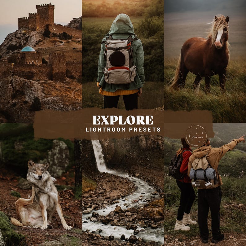 Explore Lightroom Presets - Rich Moody Presets, Rustic Presets, Vivid Travel Presets, Landscape and Nature Photo Filters - Mobile & Desktop image 1