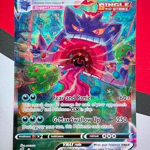 Pokemon SWSH Fusion Strike Genesect V Alt Art. PSA 9 🔥 255