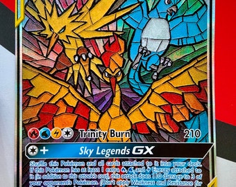 Pixelmon Articuno Zapdos & Moltres VSTAR Custom Pokemon Card 