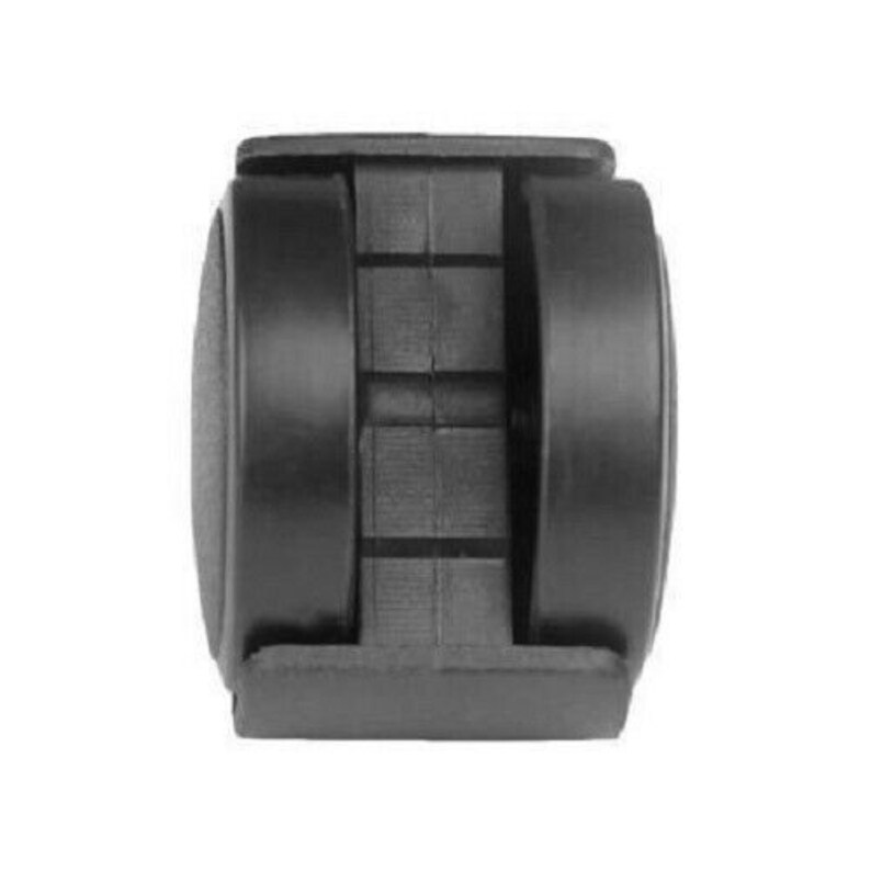 Set of 4 Black Replacement Caster Wheels 1 Diameter for Small Bird