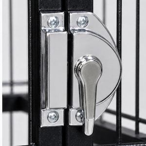 Bird Cage Door Lock, Stainless Steel, Half Moon Switch Latch, Aviary, Security Lock