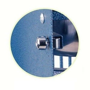 Stainless Steel Slide Latch for Bird Cage Feeder Door, Suitable for Food and Water Bowls