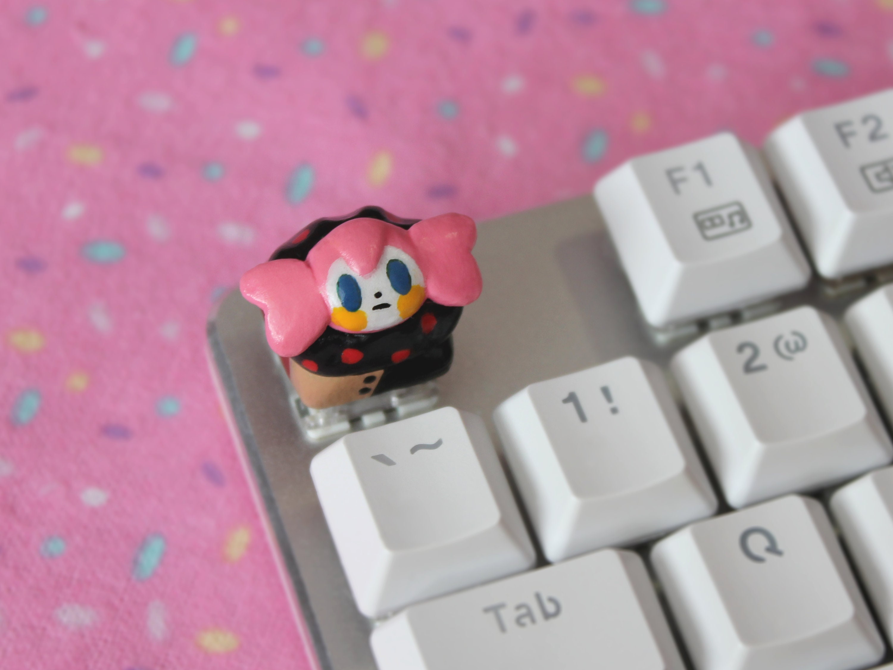 Charlotte the Dessert Witch ⋅ Handmade Artisan Anime Keycaps ⋅ Puella ...