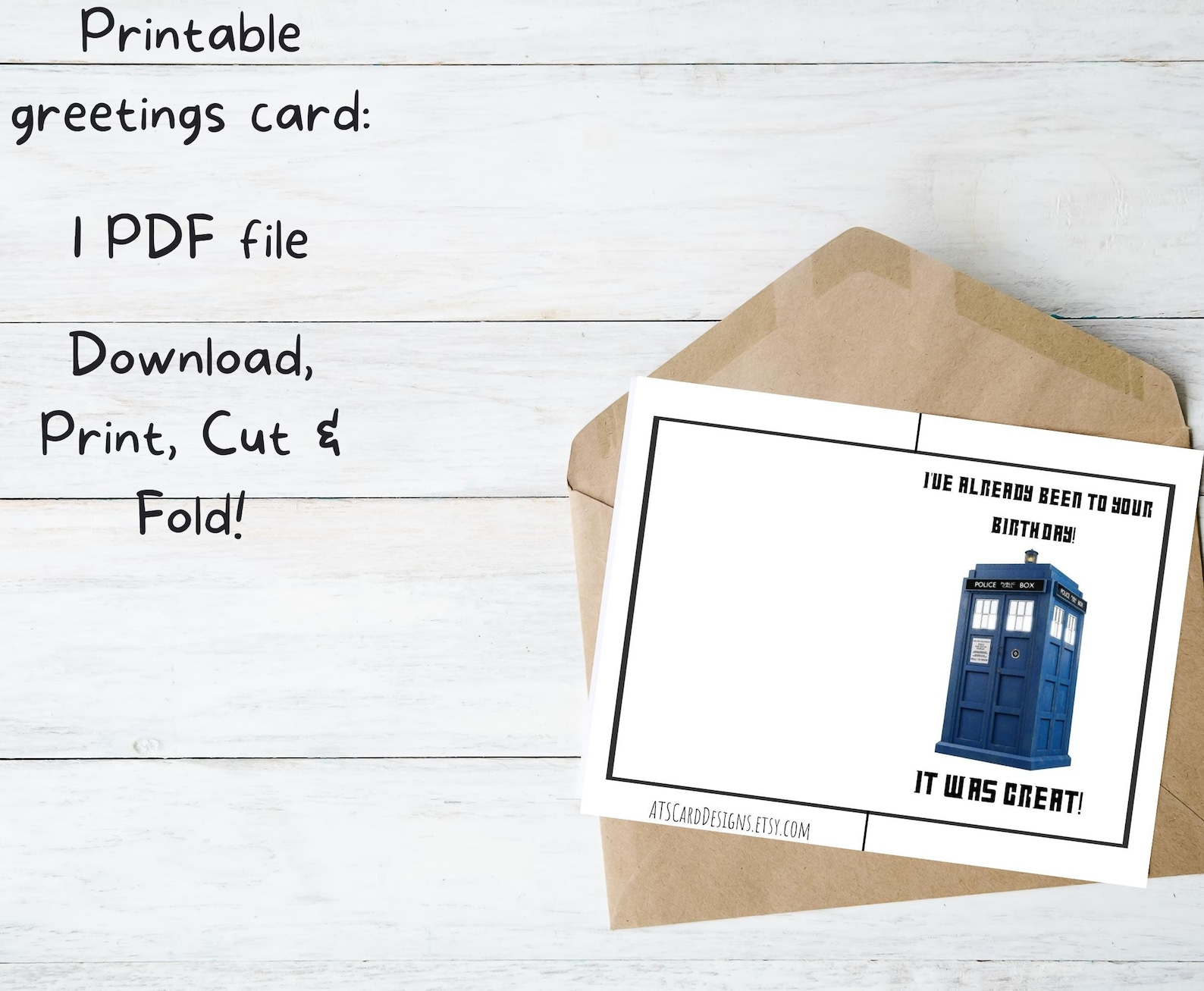 Printable Doctor Who Birthday Card, Instant Download, 7x5 Inch Card. - Etsy Printable Doctor Who Birthday Card, Instant Download, 7x5 Inch Card. - Etsy