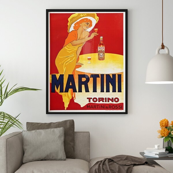 Martini and Rossi Etsy