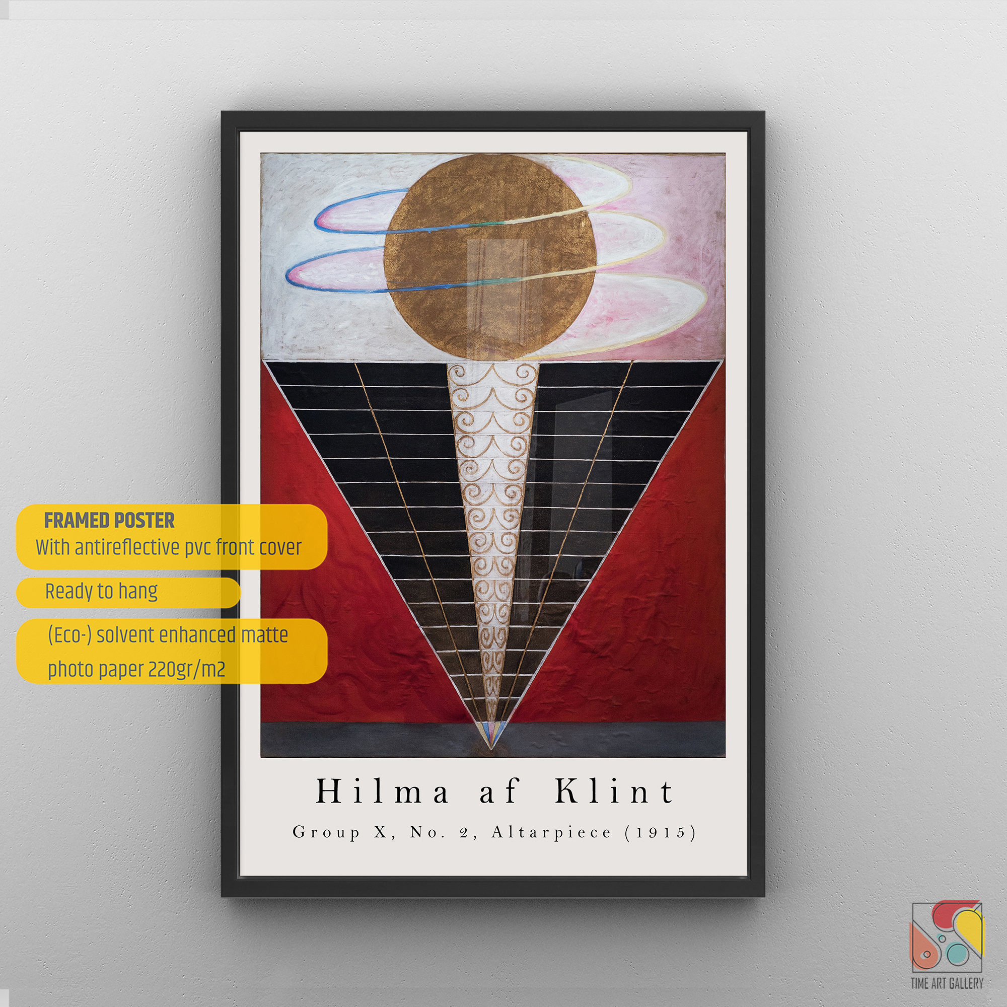 Hilma Af Klint Prints Set of 3 Hilma Af Klint Exhibition Etsy