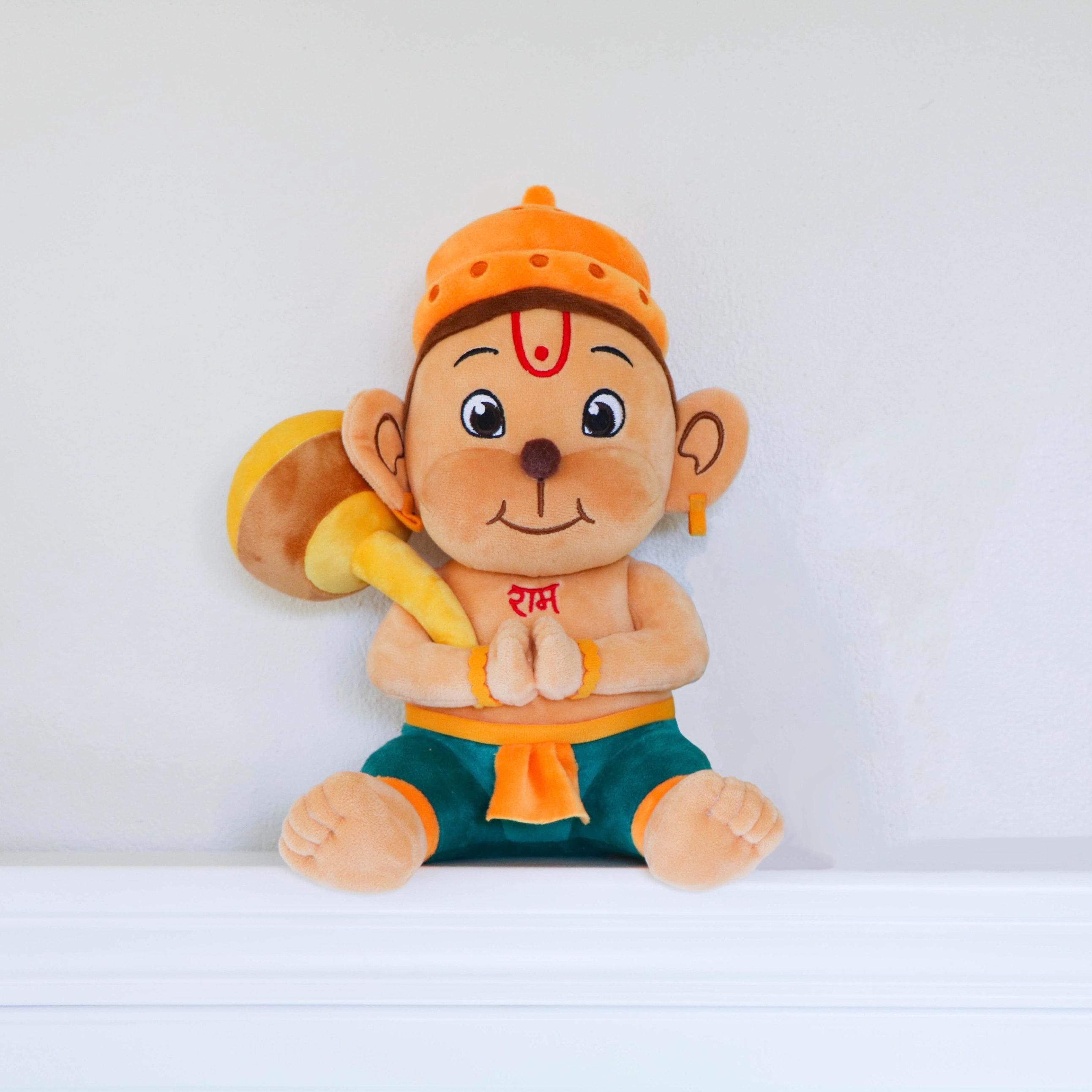 Humble Hanuman Plush Toy - Etsy