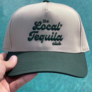 The Local Tequila Club Vintage Style Hat