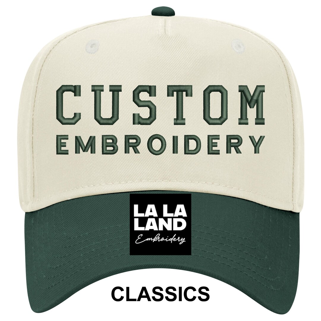Custom Embroidered Hats, Custom Hat Embroidery, Personalized Hats - Etsy