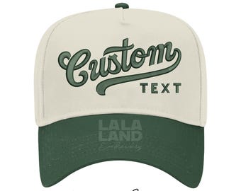 Custom Embroidered Hats, Custom Hat Embroidery, Personalized Hats