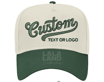 Custom Embroidered Hats, Custom Hat Embroidery, Personalized Hats