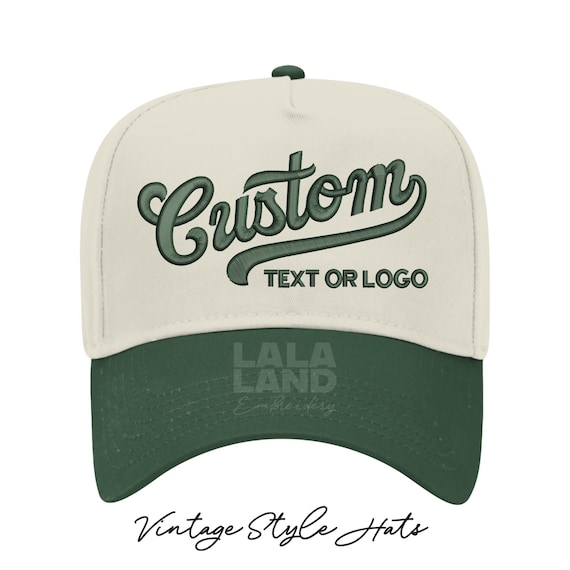 Custom Embroidered Hats, Custom Hat Embroidery, Personalized Hats