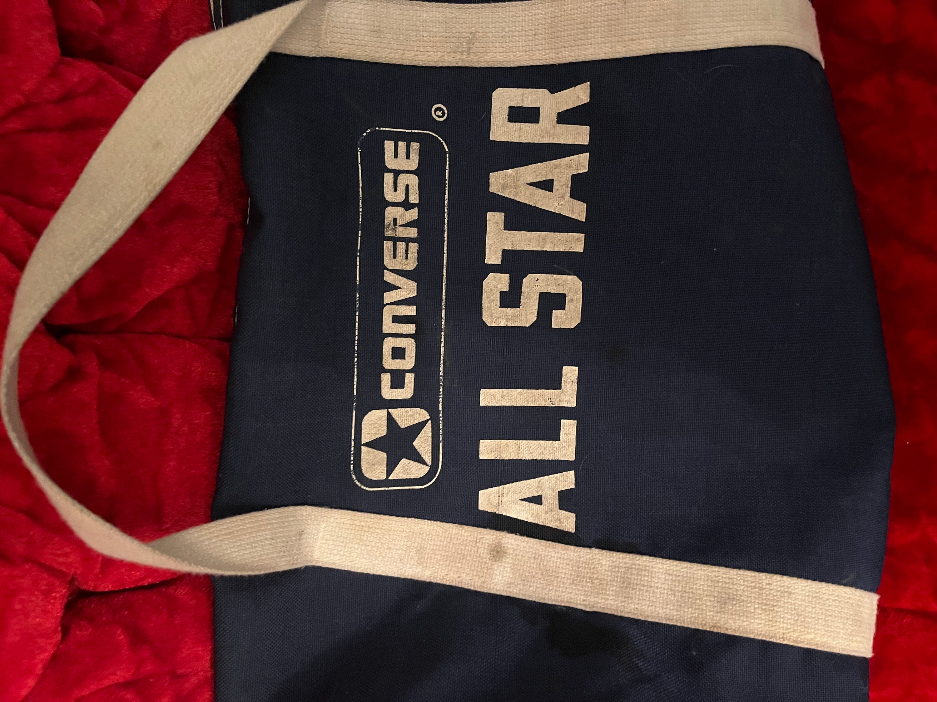 vintage converse duffle bag