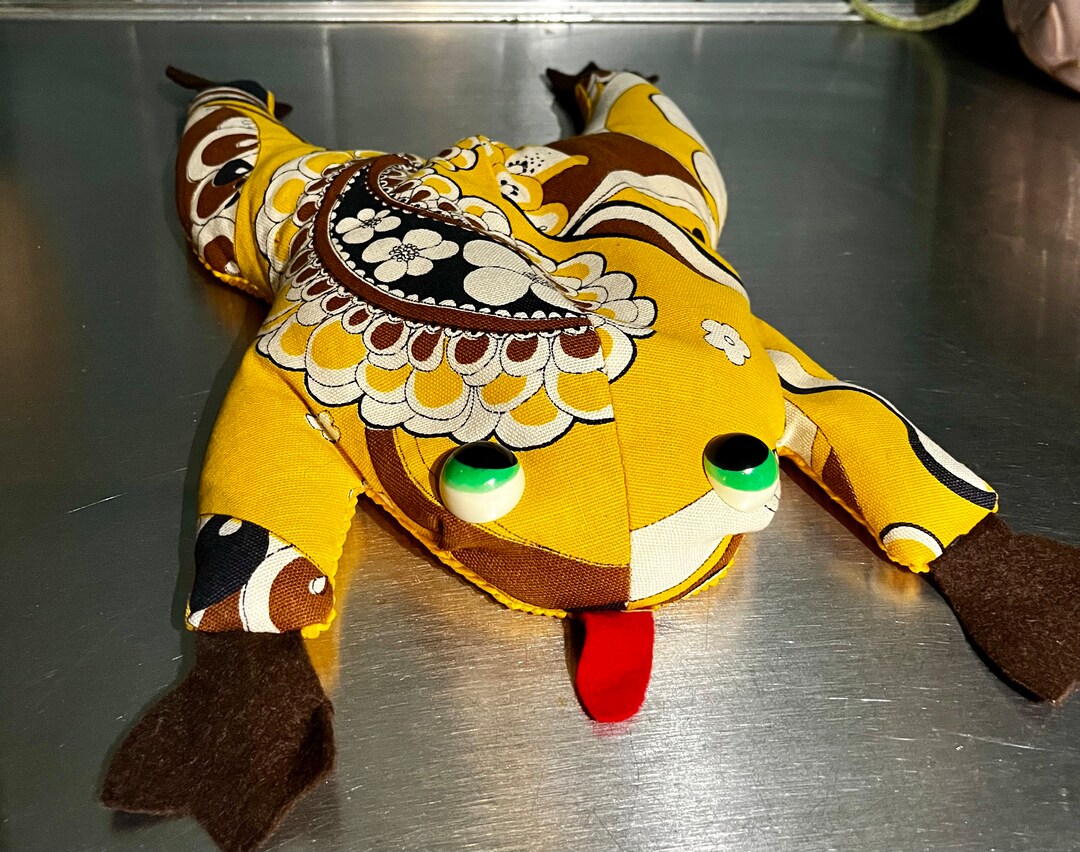 1970s Mccall Pattern Bean Bag Frog Etsy