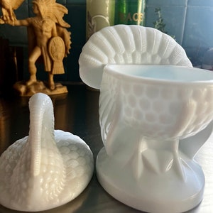 LE Smith Milk Glass Turkey zdjęcie 6