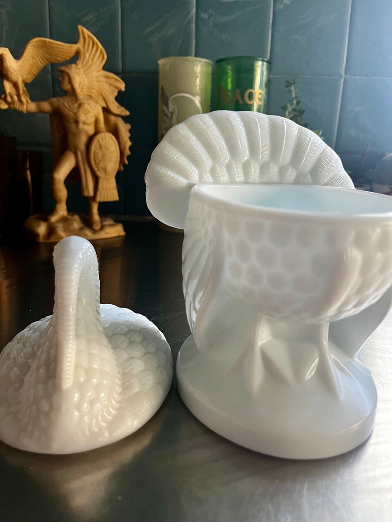 LE Smith Milk Glass Turkey zdjęcie 6