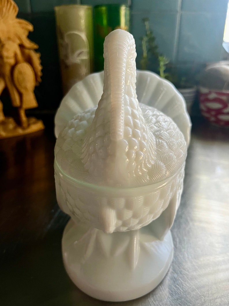 LE Smith Milk Glass Turkey zdjęcie 3