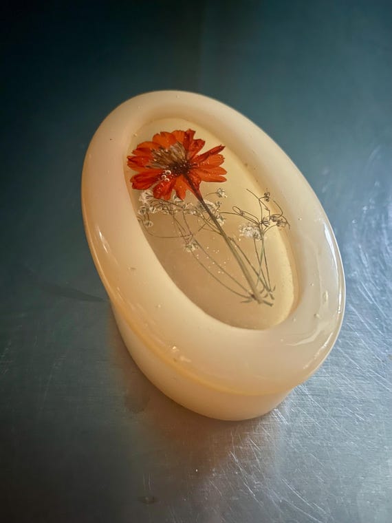 Floral Trinket or Jewelry Box