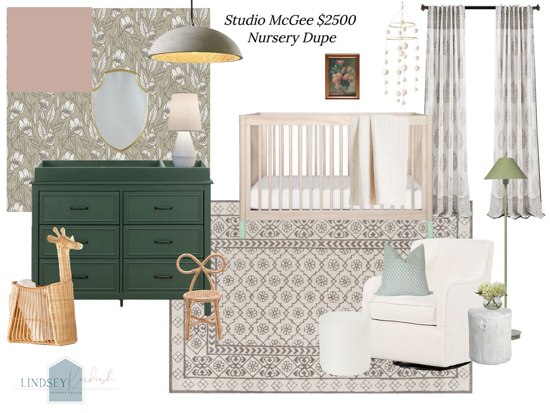 Studio Mcgee Nursery Design Dupe Etsy Australia