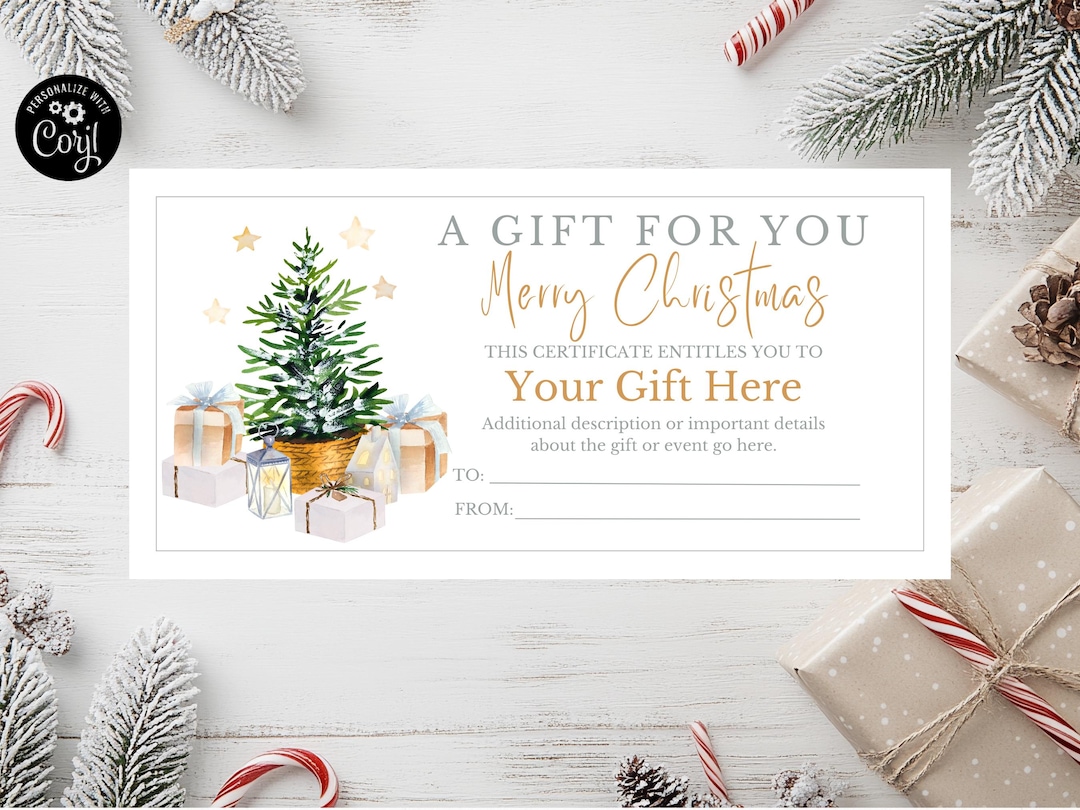 Christmas Tree Gift Certificate - Il 1080xN.6464453859 Kbng 